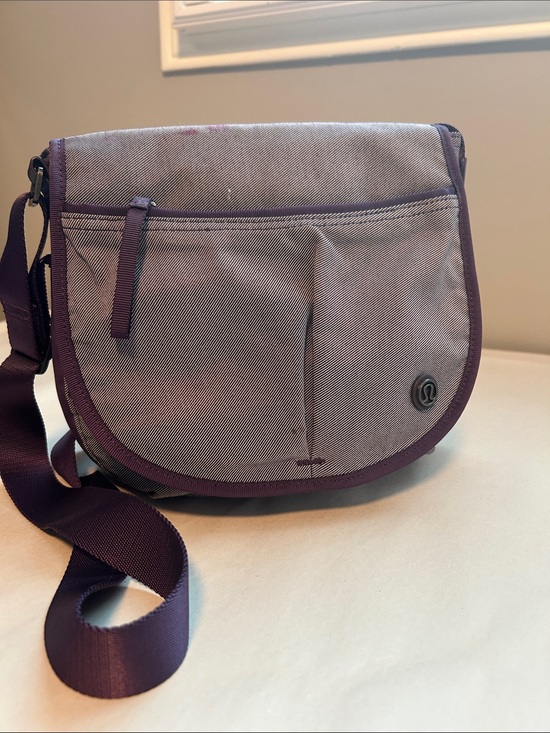 lululemon athletica Handbags - Lululemon Purple Nylon Crossbody Bag
